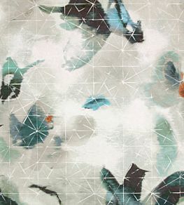Orimono Wallpaper by Black Edition Peacock