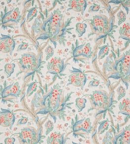 Orlando Fabric by Colefax and Fowler Coral/Sage