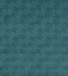 Orson Fabric by Jane Churchill Teal
