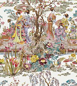 Japanese Garden Wallpaper by Osborne & Little 3
