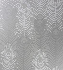 Peacock Wallpaper by Matthew Williamson Pebble, White