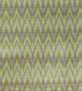 Astoria Fabric by Osborne & Little Chartreuse/Silver
