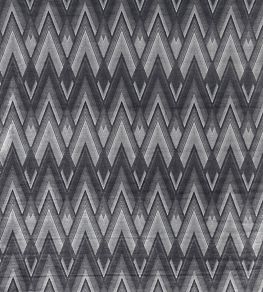 Astoria Fabric by Osborne & Little Charcoal/Silver