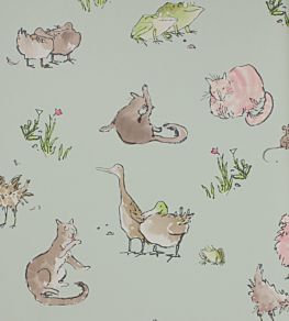 Quentin Blake Wallpaper - Zagazoo Collection| Jane Clayton Quentin Blake Wallpaper - Zagazoo Collection| Jane Clayton