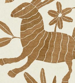 Otomi Wallpaper by Lewis & Wood Foxy