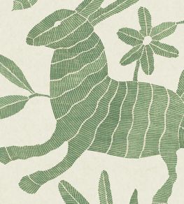 Otomi Wallpaper by Lewis & Wood Leafy