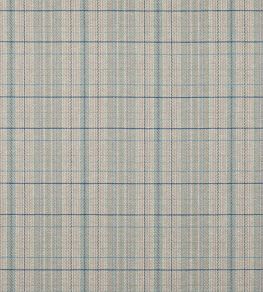 Oxana Check Fabric by Jane Churchill Blue
