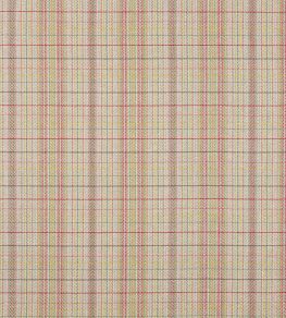 Oxana Check Fabric by Jane Churchill Red/Green