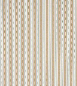 Oxley Stripe Fabric by Jane Churchill Beige/Aqua