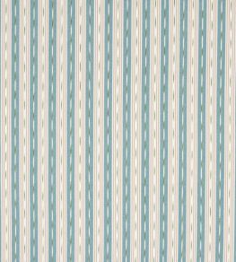 Oxley Stripe Fabric by Jane Churchill Teal