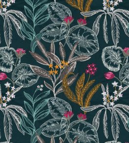 Pacifique Fabric by Camengo Nuit