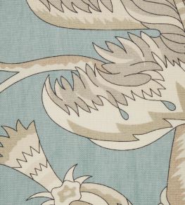Palampore Trail in Landsdowne Linen Fabric by Liberty Lichen