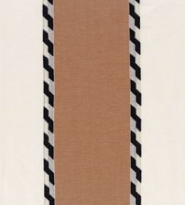 Paleole Fabric by Casamance Terre De Sienne