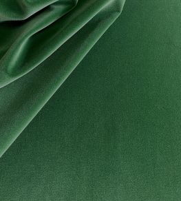 Palis Velvet Fabric by Ian Sanderson Glass Green