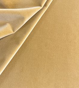 Palis Velvet Fabric by Ian Sanderson Tahini