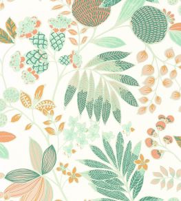 Palm Springs Wallpaper by Casadeco Melon / Menthe