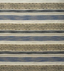 Pampas Fabric by Andrew Martin Indigo