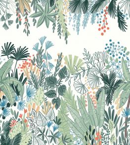 Foret D'emeraude Mural by Caselio Vert