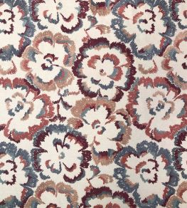 Pansy Fabric by Marvic Terracotta