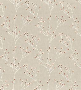 Papille Fabric by Camengo Terracotta
