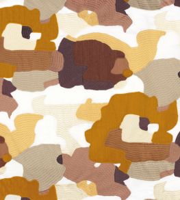 Parade Fabric by Casamance Ocre bois de rose