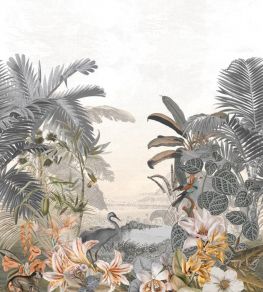 Paraiba Mural by Casamance Gris et Pastel