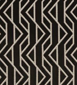 Parioli Fabric by Casamance Noir De Lune