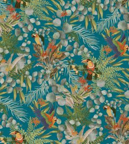 Parrot Wallpaper by Jannelli&Volpi Blue