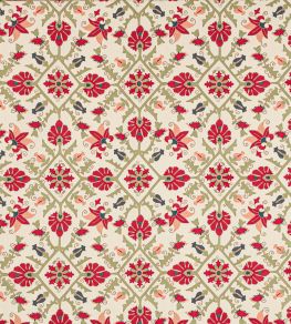 Pashley Fabric by Colefax and Fowler Red/Green