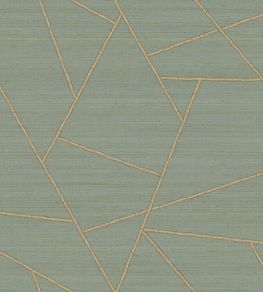 Patchwork Tropical Wallpaper by Jannelli&Volpi Blue