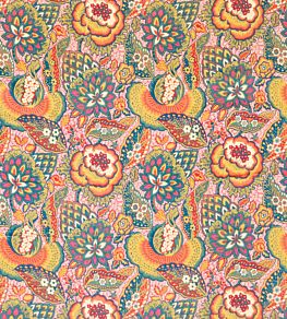 Patricia in Cotton Velvet Fabric by Liberty Lacquer Bright