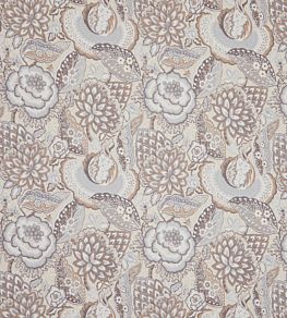 Patricia in Marlow Linen Fabric by Liberty Pewter