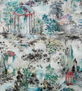Pavilion Wallpaper by 1838 Wallcoverings Fern
