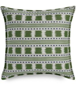 Paxton Cushion 55 x 55cm by James Hare Blue/Green