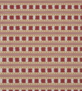 Paxton Fabric by James Hare Red/Gold