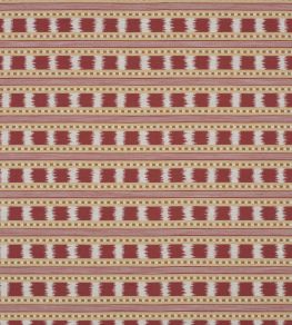 Paxton Fabric by James Hare Red/Gold
