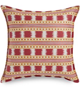 Paxton Cushion 55 x 55cm by James Hare Red/Gold