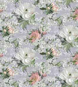 Peony Blossom Fabric by Designers Guild Platinum