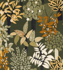 Peradeniya Wallpaper by Casamance Kaki/Paille