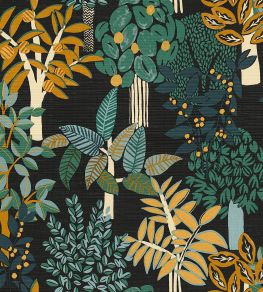 Peradeniya Wallpaper by Casamance Noir/Multico