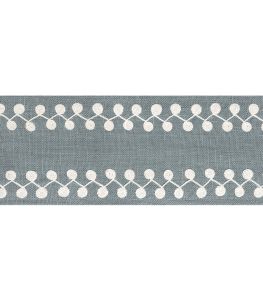 Perla Tape Trimming by Thibaut Slate