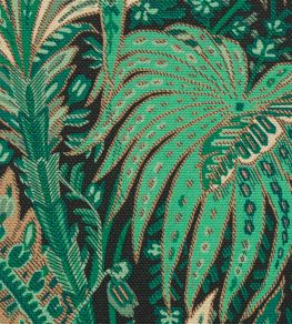 Persian Voyage in Amersham Linen Fabric by Liberty Jade