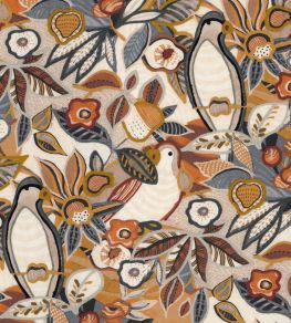 Pico Bonito Fabric by Casamance Mordore/Gris