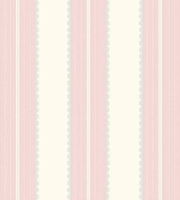 Pin Up Stripe Wallpaper by Woodchip & Magnolia Pastel Pink