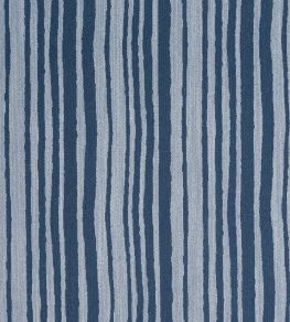 Pintado Stripe Fabric by Thibaut Marine