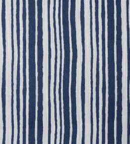 Pintado Stripe Fabric by Thibaut Navy
