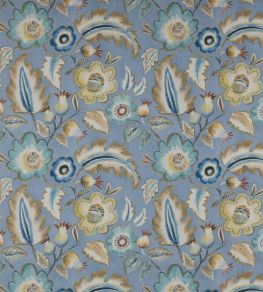 Piper Fabric by Jane Churchill Soft Blue