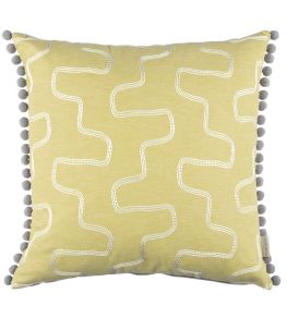 Pitter Patter Cushion 50 x 50cm by Villa Nova Yellow