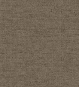 Plain Silk Wallpaper by Eijffinger Walnut
