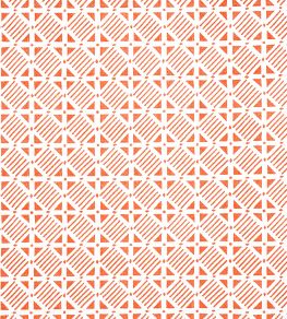 Plaza Fabric by Thibaut Coral